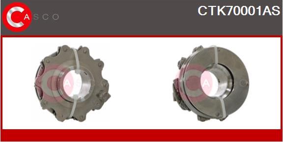 Casco CTK70001AS - Repair Kit, charger autospares.lv