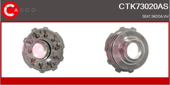 Casco CTK73020AS - Repair Kit, charger autospares.lv