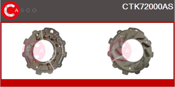 Casco CTK72000AS - Repair Kit, charger autospares.lv