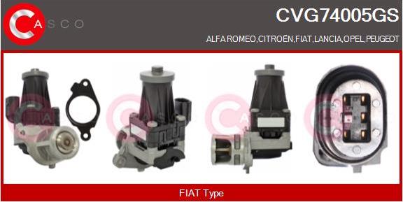 Casco CVG74005GS - EGR Valve autospares.lv