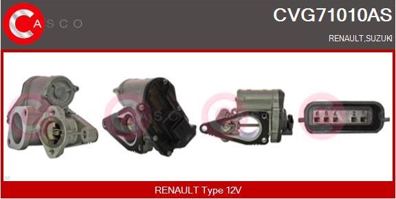 Casco CVG71010AS - EGR Valve autospares.lv