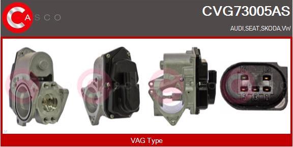 Casco CVG73005AS - EGR Valve autospares.lv