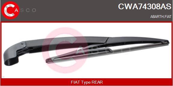 Casco CWA74308AS - Wiper Arm, window cleaning autospares.lv