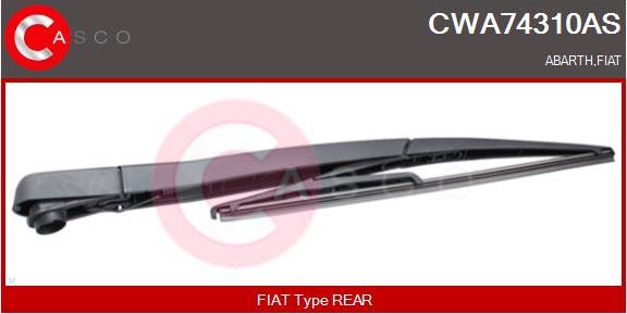 Casco CWA74310AS - Wiper Arm, window cleaning autospares.lv