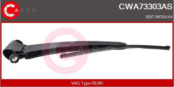 Casco CWA73303AS - Wiper Arm, window cleaning autospares.lv
