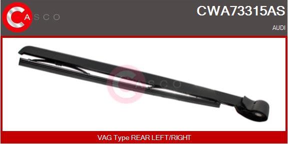 Casco CWA73315AS - Wiper Arm, window cleaning autospares.lv