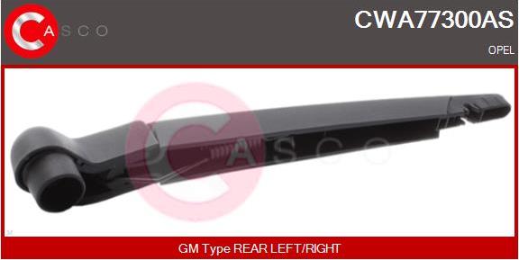 Casco CWA77300AS - Wiper Arm, window cleaning autospares.lv