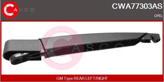 Casco CWA77303AS - Wiper Arm, window cleaning autospares.lv