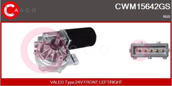 Casco CWM15642GS - Wiper Motor autospares.lv