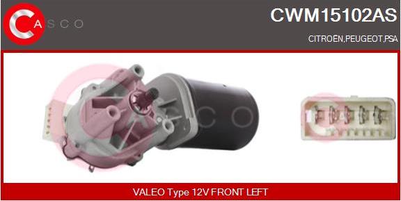 Casco CWM15102AS - Wiper Motor autospares.lv