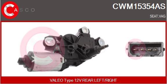 Casco CWM15354AS - Wiper Motor autospares.lv