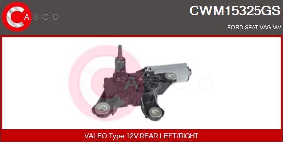 Casco CWM15325GS - Wiper Motor autospares.lv