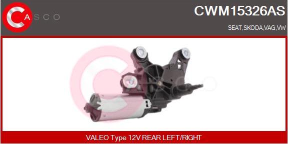 Casco CWM15326AS - Wiper Motor autospares.lv