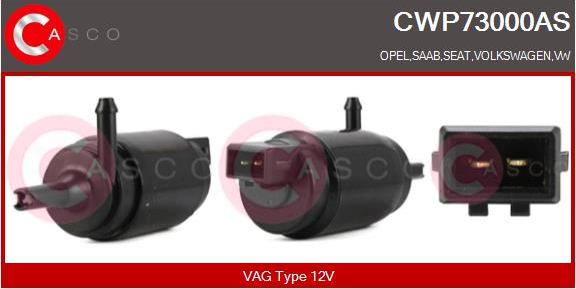 Casco CWP73000AS - Water Pump, window cleaning autospares.lv