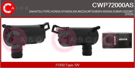 Casco CWP72000AS - Water Pump, window cleaning autospares.lv