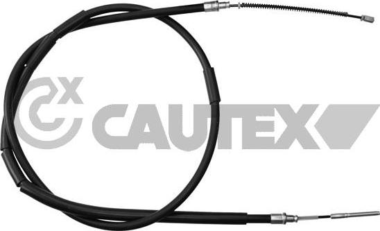 Cautex 468044 - Cable, parking brake autospares.lv