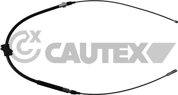 Cautex 468142 - Cable, parking brake autospares.lv