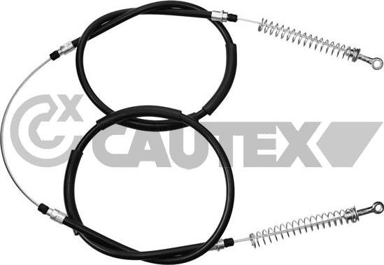 Cautex 468240 - Cable, parking brake autospares.lv