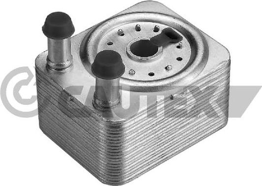 Cautex 462525 - Oil Cooler, engine oil autospares.lv