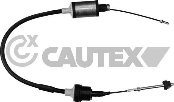 Cautex 489007 - Clutch Cable autospares.lv