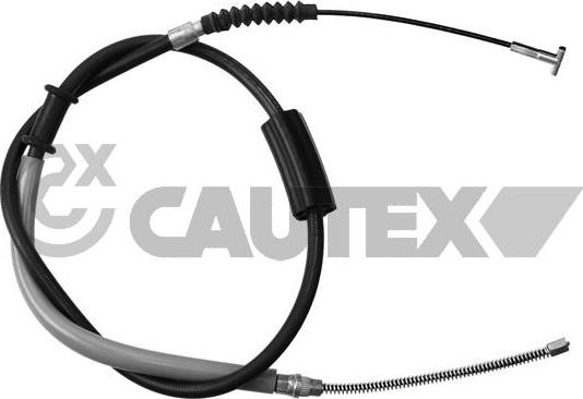 Cautex 018989 - Cable, parking brake autospares.lv