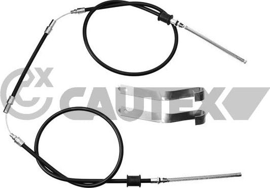 Cautex 088024 - Cable, parking brake autospares.lv