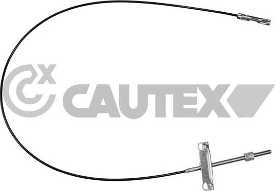 Cautex 088078 - Cable, parking brake autospares.lv