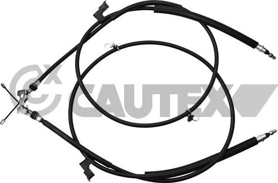 Cautex 088103 - Cable, parking brake autospares.lv