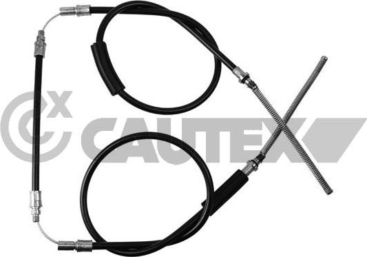 Cautex 087214 - Cable, parking brake autospares.lv