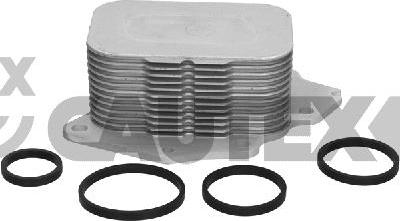 Cautex 031551 - Oil Cooler, engine oil autospares.lv