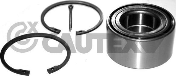 Cautex 031620 - Wheel hub, bearing Kit autospares.lv