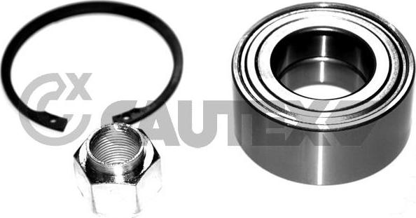 Cautex 031621 - Wheel hub, bearing Kit autospares.lv
