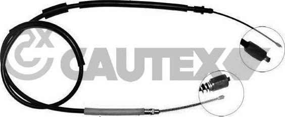 Cautex 038248 - Cable, parking brake autospares.lv