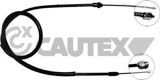 Cautex 038243 - Cable, parking brake autospares.lv