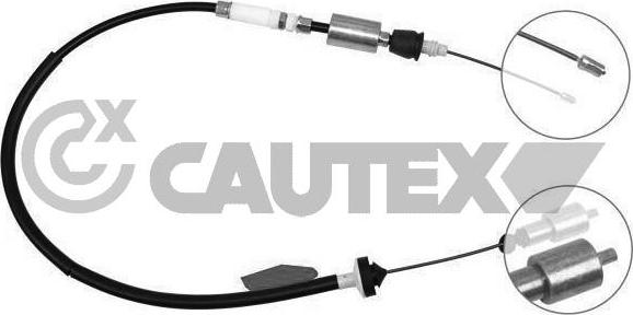 Cautex 028376 - Clutch Cable autospares.lv