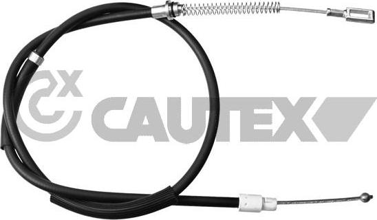 Cautex 188011 - Cable, parking brake autospares.lv