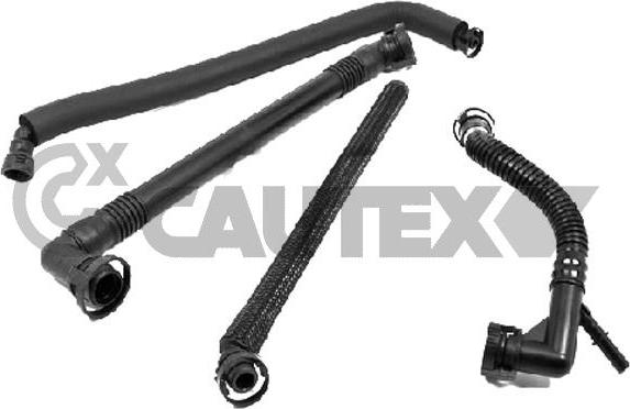 Cautex 206039 - Pipe, EGR valve autospares.lv