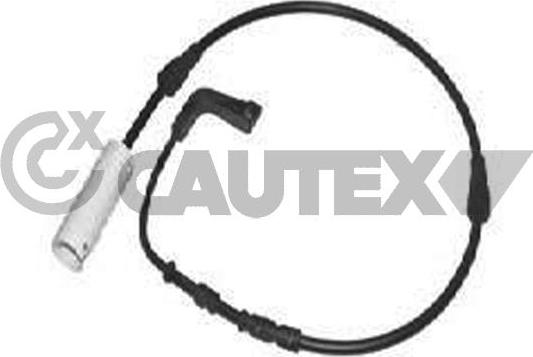 Cautex 201634 - Warning Contact, brake pad wear autospares.lv