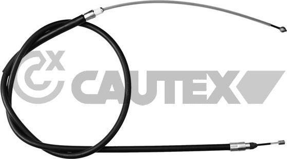 Cautex 208026 - Cable, parking brake autospares.lv