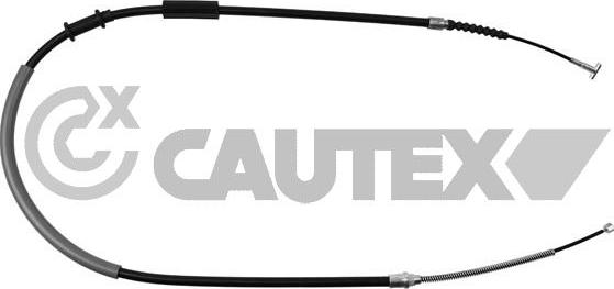 Cautex 218000 - Cable, parking brake autospares.lv