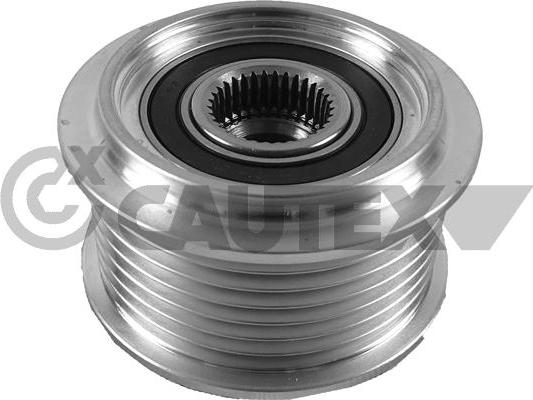 Cautex 754686 - Pulley, alternator, freewheel clutch autospares.lv