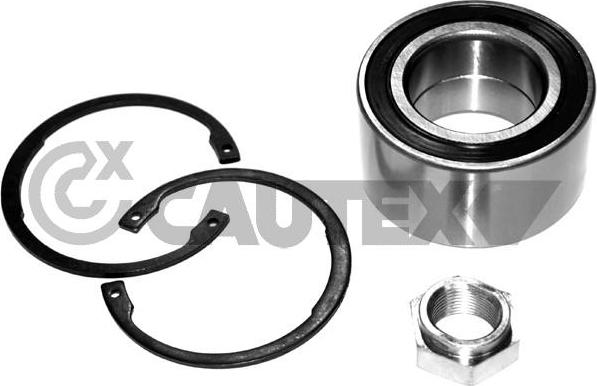 Cautex 754744 - Wheel hub, bearing Kit autospares.lv