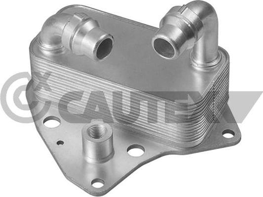 Cautex 751814 - Oil Cooler, engine oil autospares.lv