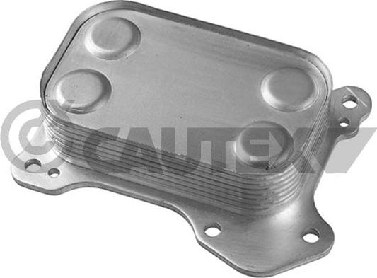 Cautex 751822 - Oil Cooler, engine oil autospares.lv