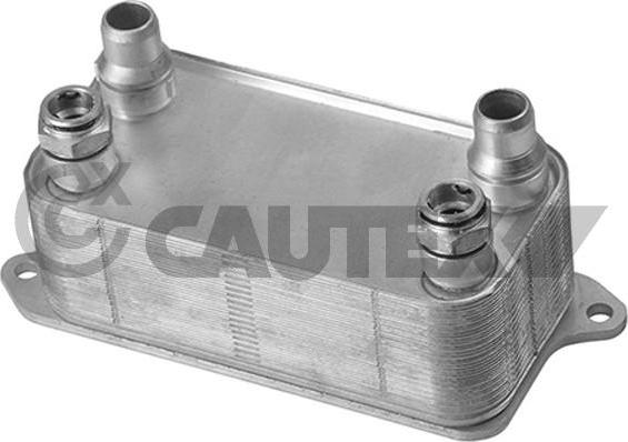 Cautex 751763 - Oil Cooler, engine oil autospares.lv