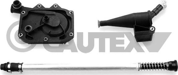 Cautex 752400 - Oil Trap, crankcase breather autospares.lv