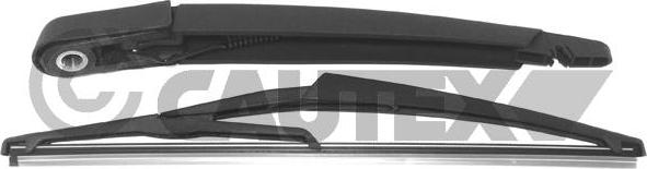 Cautex 752524 - Wiper Blade autospares.lv