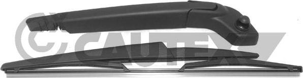 Cautex 752608 - Wiper Blade autospares.lv