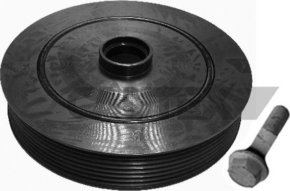 Cautex 752340 - Belt Pulley, crankshaft autospares.lv