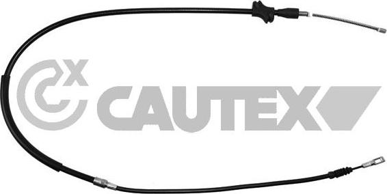 Cautex 765986 - Cable, parking brake autospares.lv